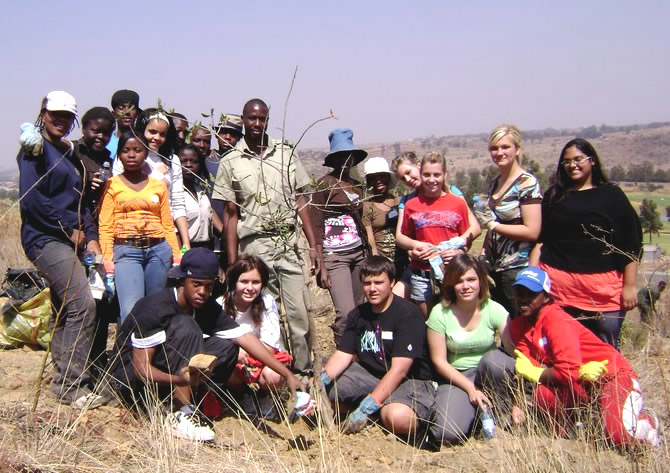 Treeplanting at Klapperkop