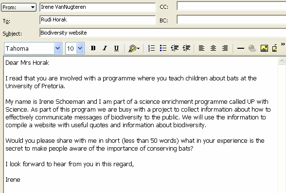 e-mail